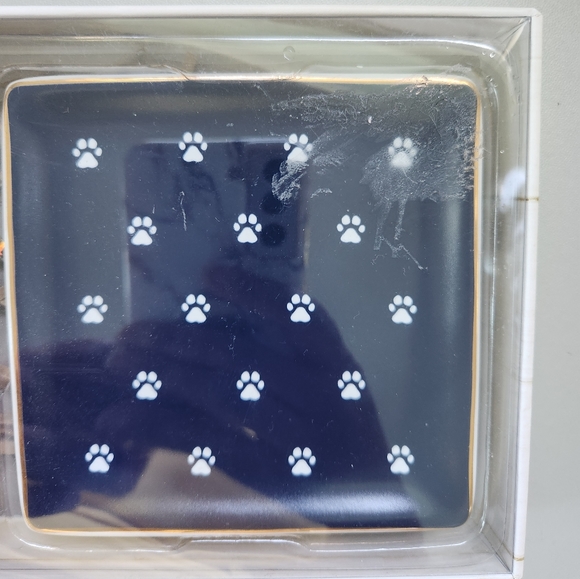 DOGHAUS Vote Dog Set of 3 Catch-All Trays Trinket Jewelry Keys Red White Blue - Picture 6 of 14